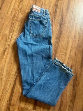 Vintage Rockies Relaxed Fit Tapered Leg Denim Jeans Womens Size 7 Long